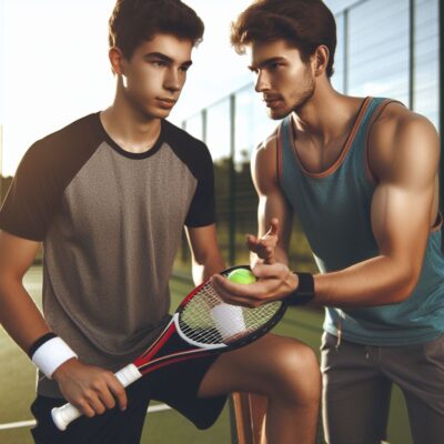 Tennis Beginner Tipps geben