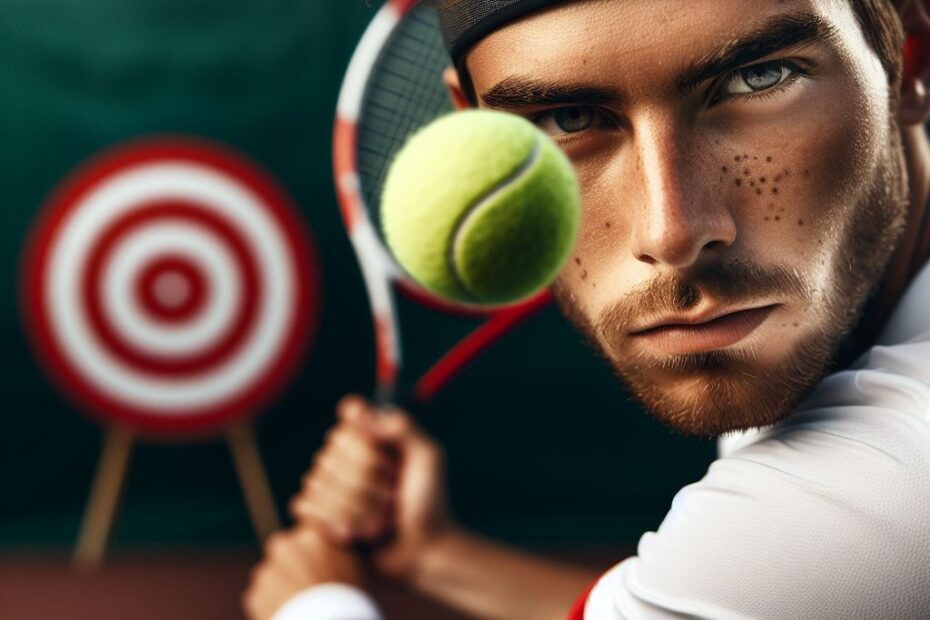 Präzision kann aggressives Tennis sein