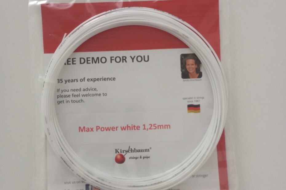 Die Kirschbaum Max Power Saite im Review