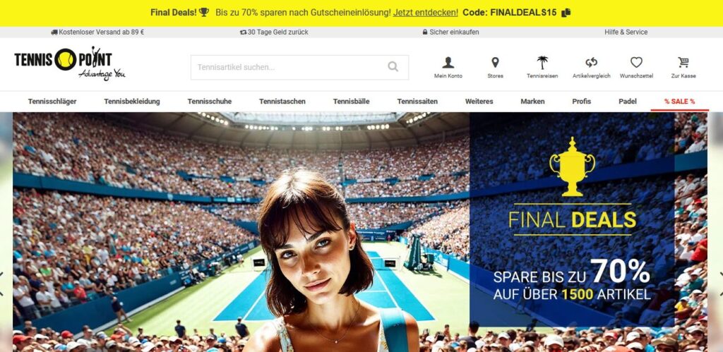 Tennis-Point Final Deals zu den US Open