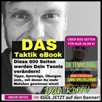 Du brauchst DAS Taktik eBook - die Tennis Bibel