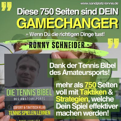 die Tennis Bibel wird Dein Leben verändern